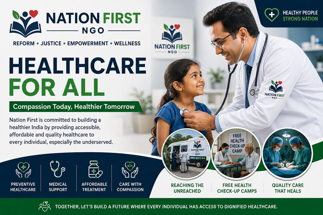 Healthcare for all poster