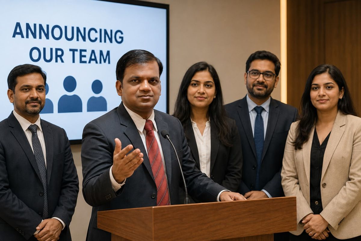 Announcing our leadership team
