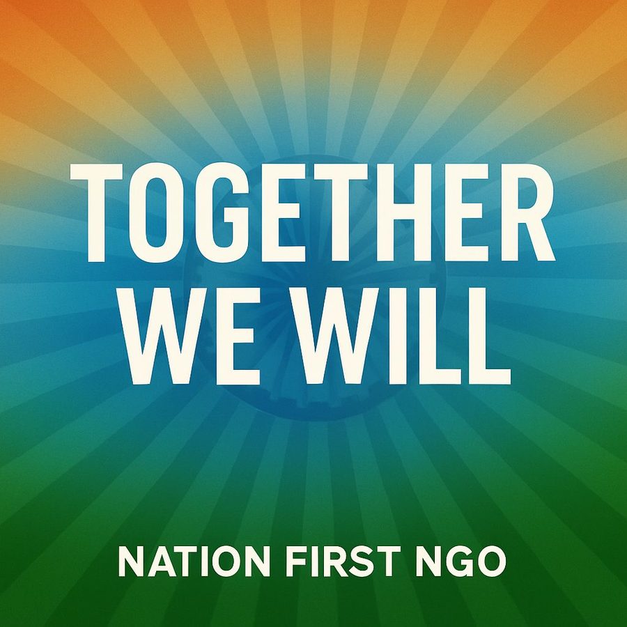 Together We Will — Nation First poster