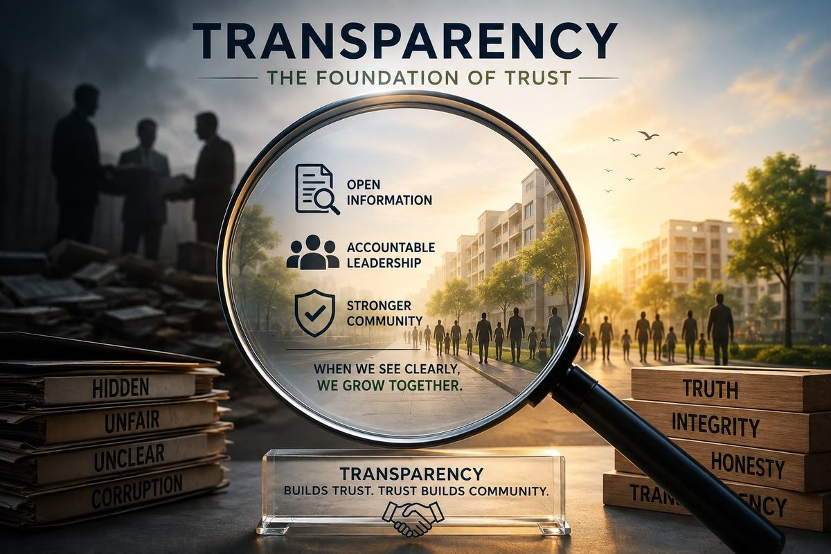 Transparency — the foundation of trust